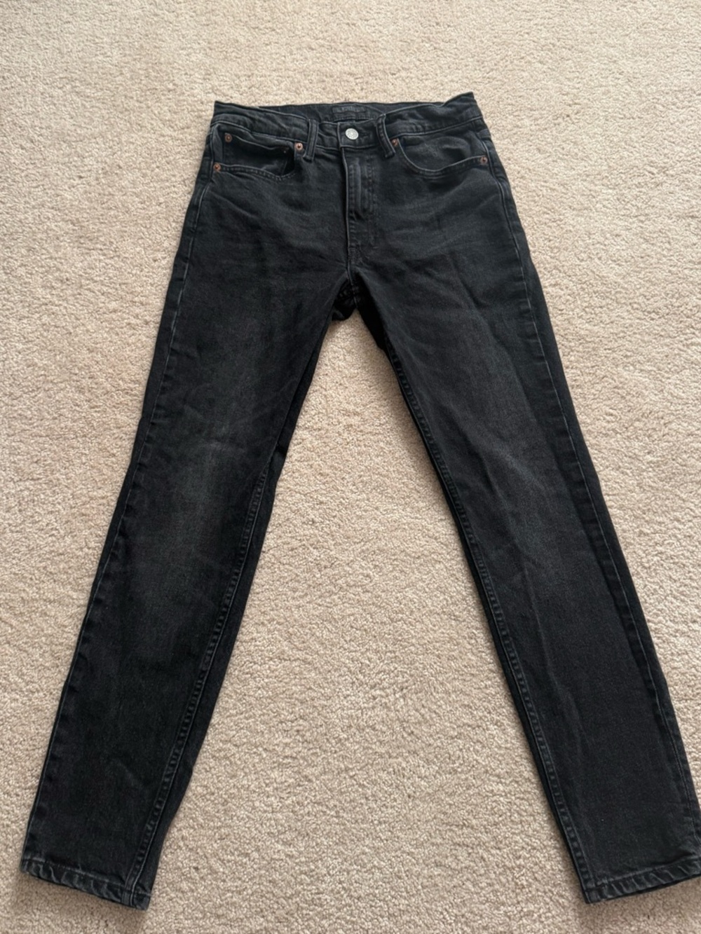 Polo by Ralph Lauren Black Straight-Leg Jeans size 28R